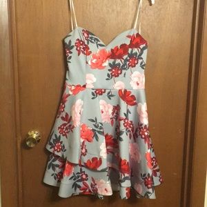 Strapless sundress